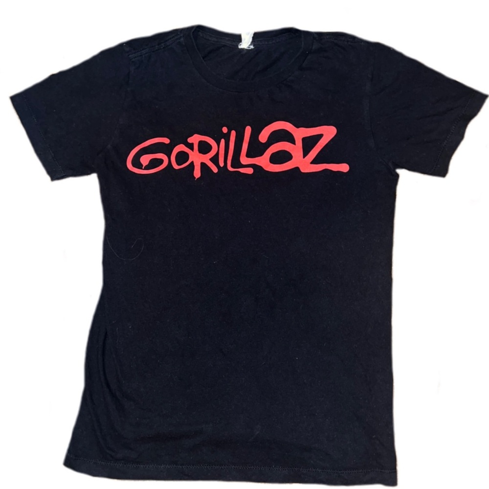 Gorillaz logo graphic tee shirt